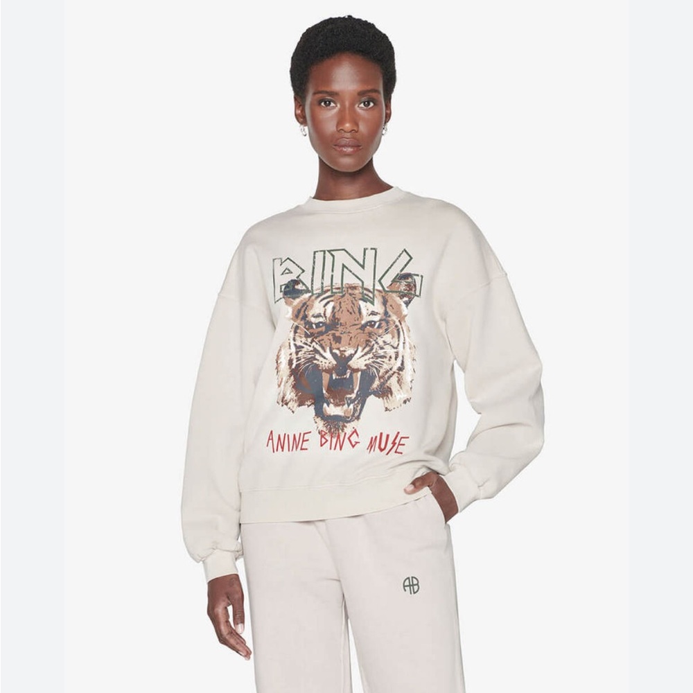 Anine Bing Tiger Sweatshirt